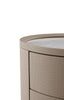 Tommy Franks Sleeping Ritz Bedside Table - White Marble House of Isabella UK