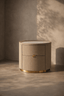 Tommy Franks Sleeping Ritz Bedside Table - White Marble House of Isabella UK