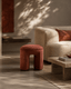 Tommy Franks Sleeping Roxton Stool - Coral House of Isabella UK