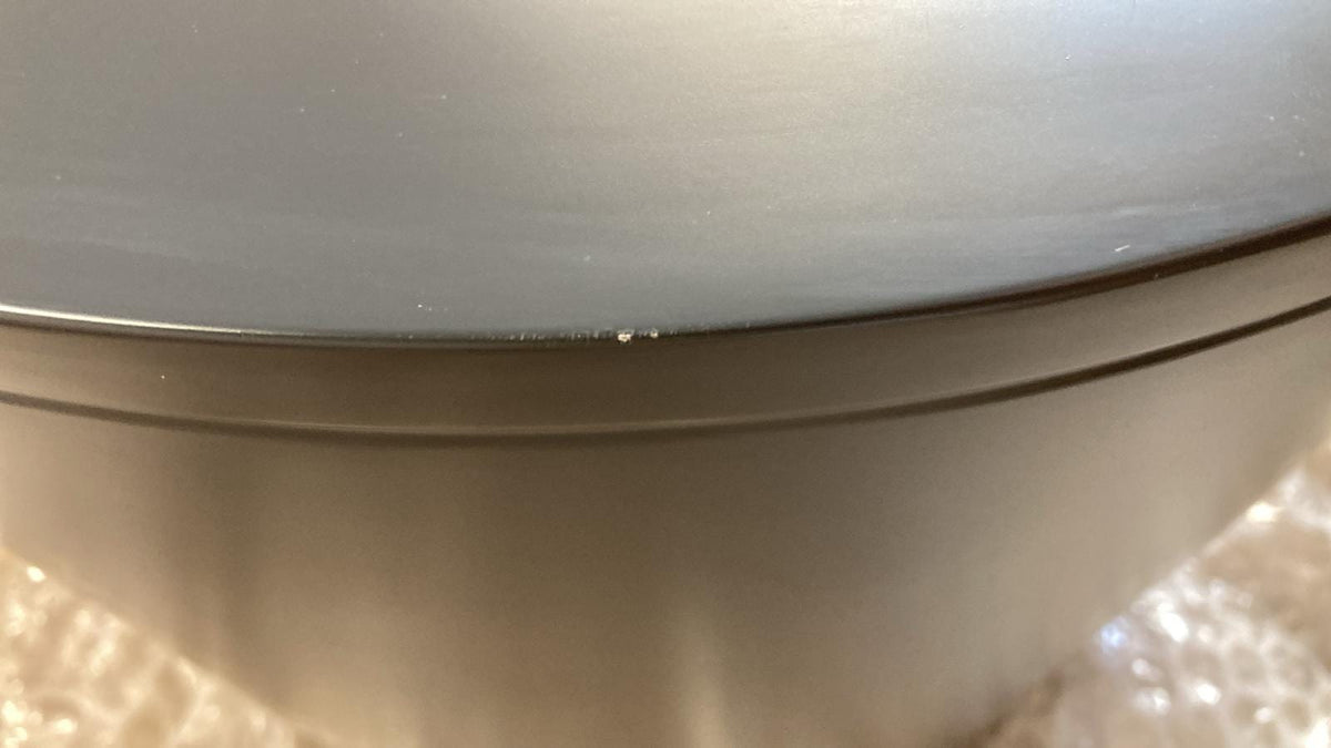 Tommy Franks Sleeping Sims Bedside Table - Matte Anthracite  | OUTLET House of Isabella UK