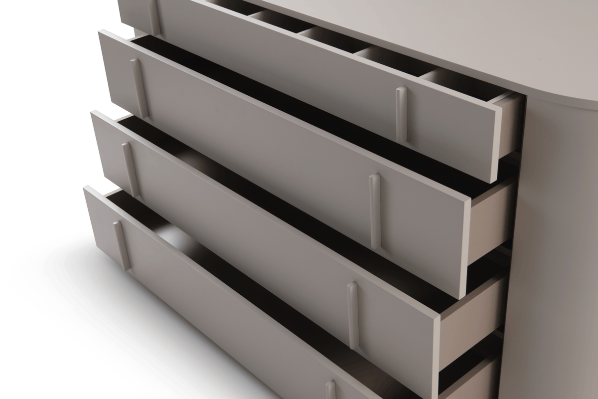 Tommy Franks Sleeping Sims Dresser II - Matte Beige House of Isabella UK