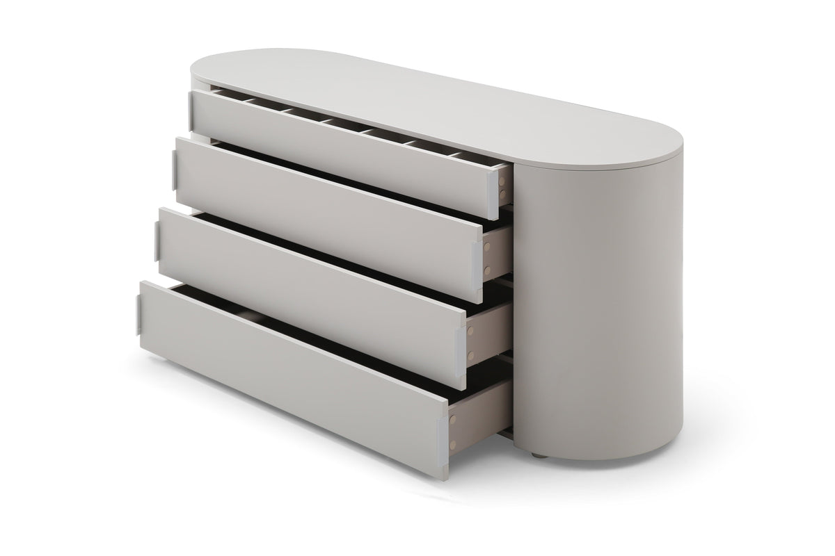 Tommy Franks Sleeping Sims Dresser - Matte Beige House of Isabella UK