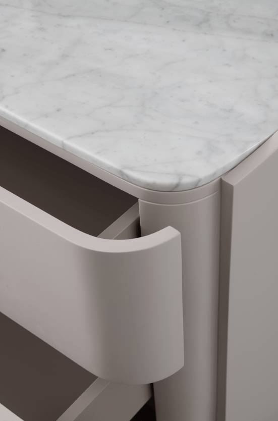 Tommy Franks Sleeping Vertu Dresser - Matte Beige House of Isabella UK