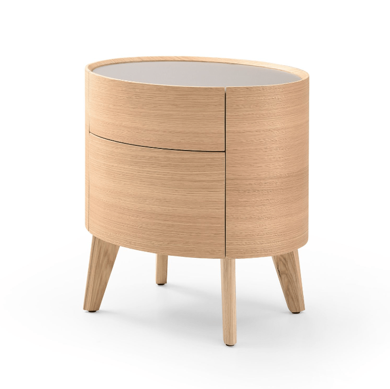 Weston Bedside Table - Ash Oak.