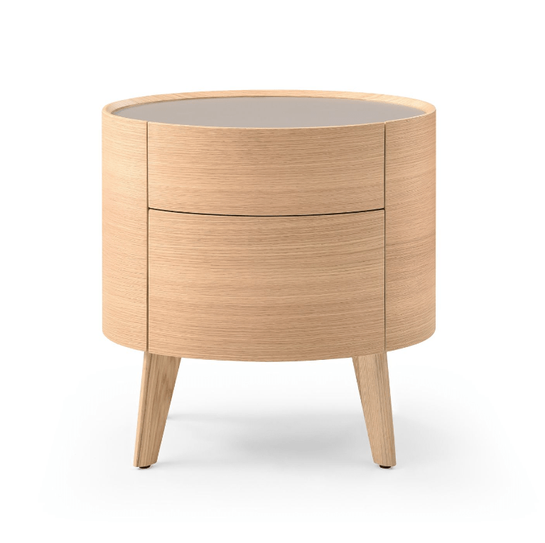 Weston Bedside Table - Ash Oak.