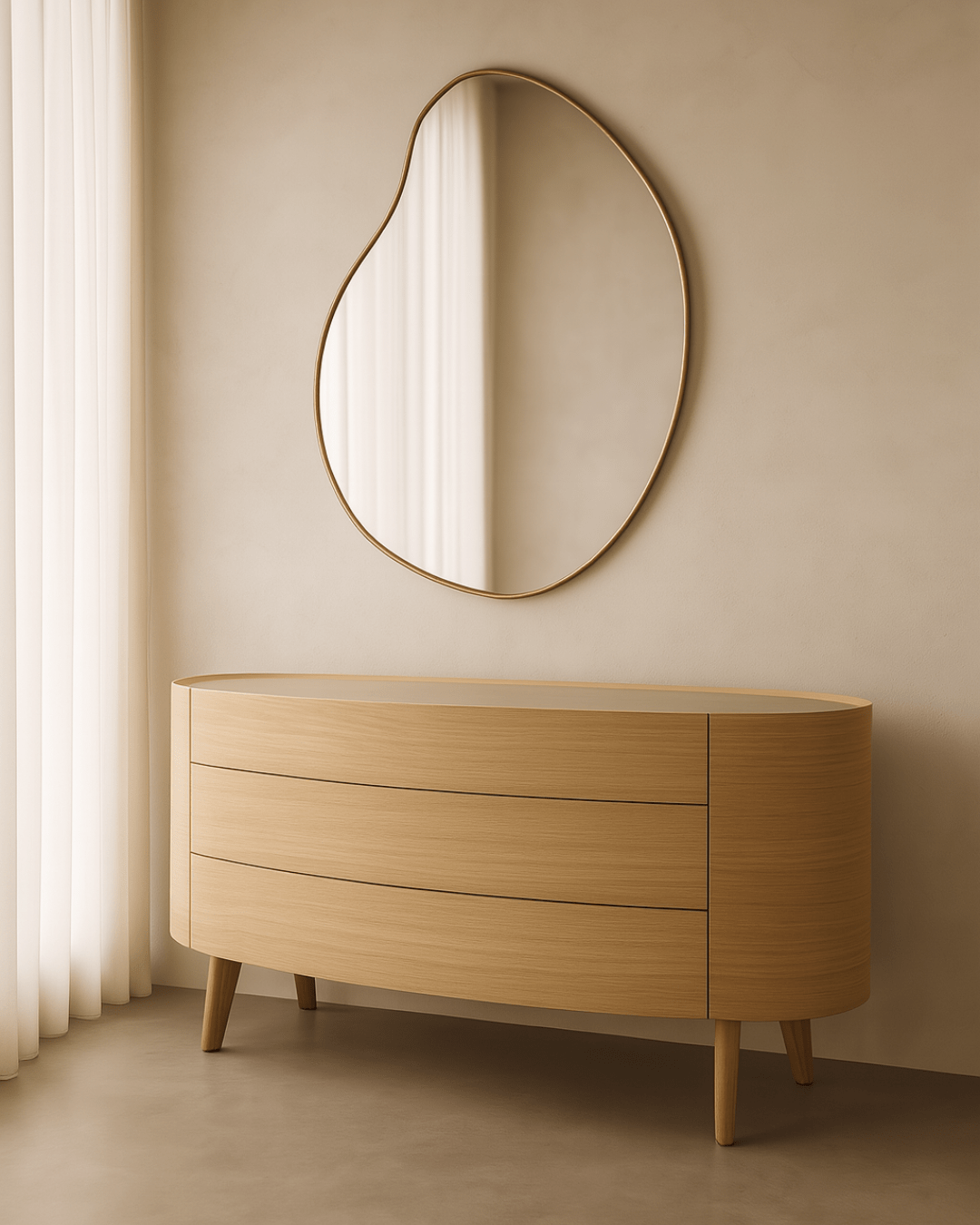 Tommy Franks Sleeping Weston Dresser - Ash Oak House of Isabella UK