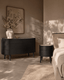 Tommy Franks Sleeping Weston Dresser - Black Oak House of Isabella UK