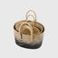 Pandanus Natural Set of 3 baskets