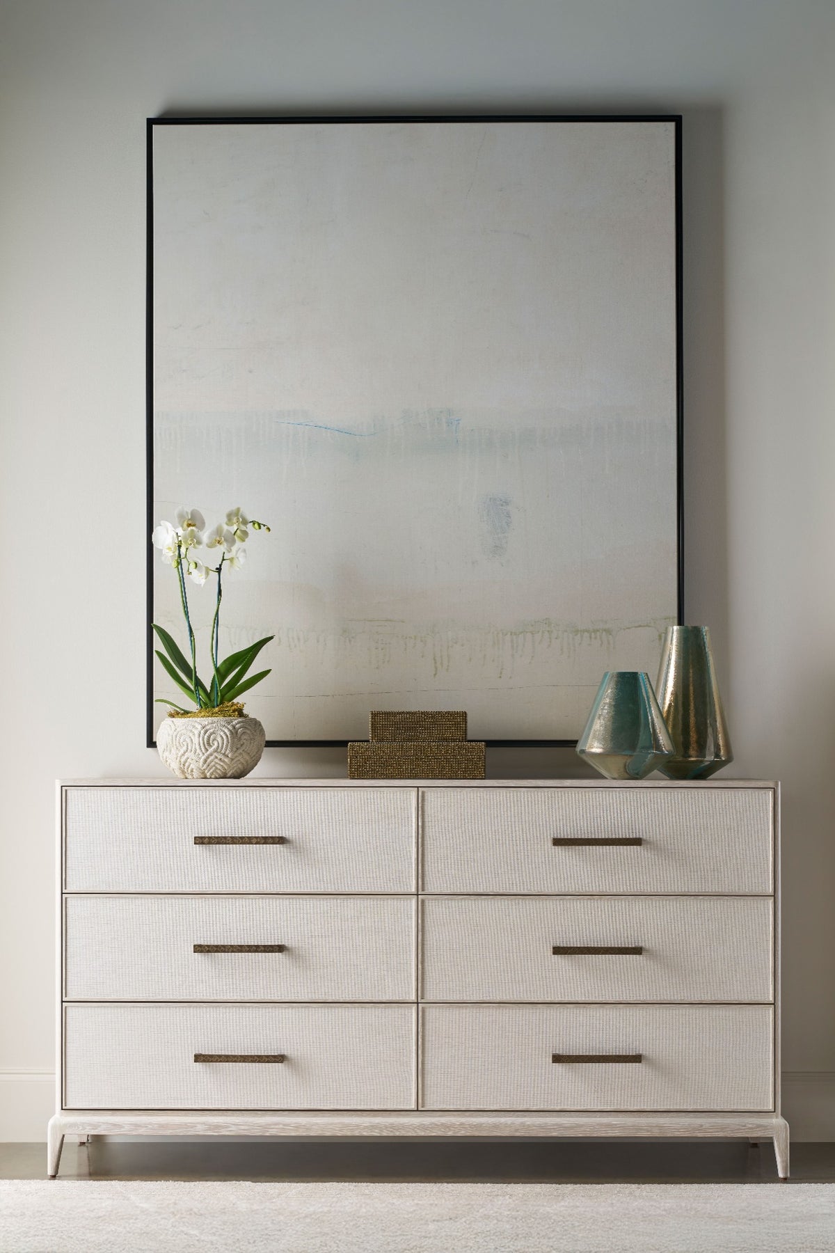 Townsend Chest of Drawers with Wallpaper Drawer Fronts