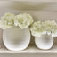 Tranquillity Large Neutral Round Textured Planter