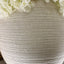 Tranquillity Medium Neutral Round Textured Planter