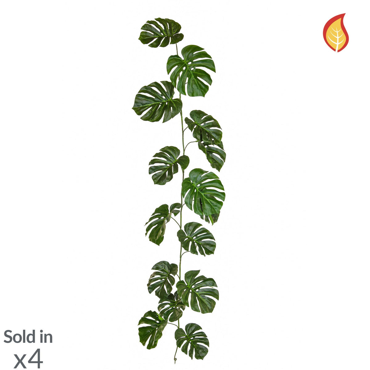 I & T Garland Monstera 180cm FR-S2.