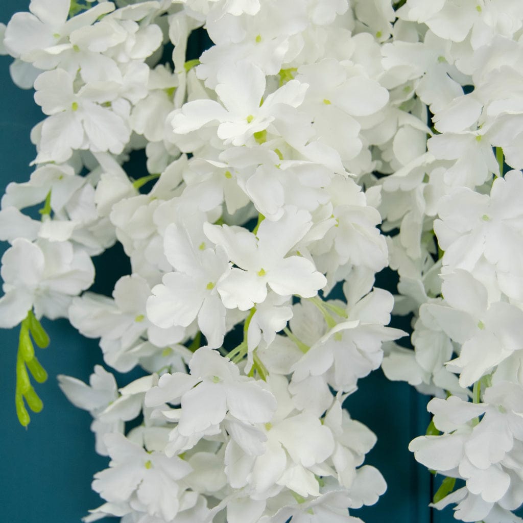 I & T Hydrangea Blossom White 68cm.