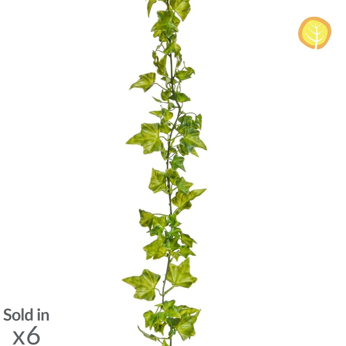 I & T Ivy Garland Plastic Green PI UV 180cm.