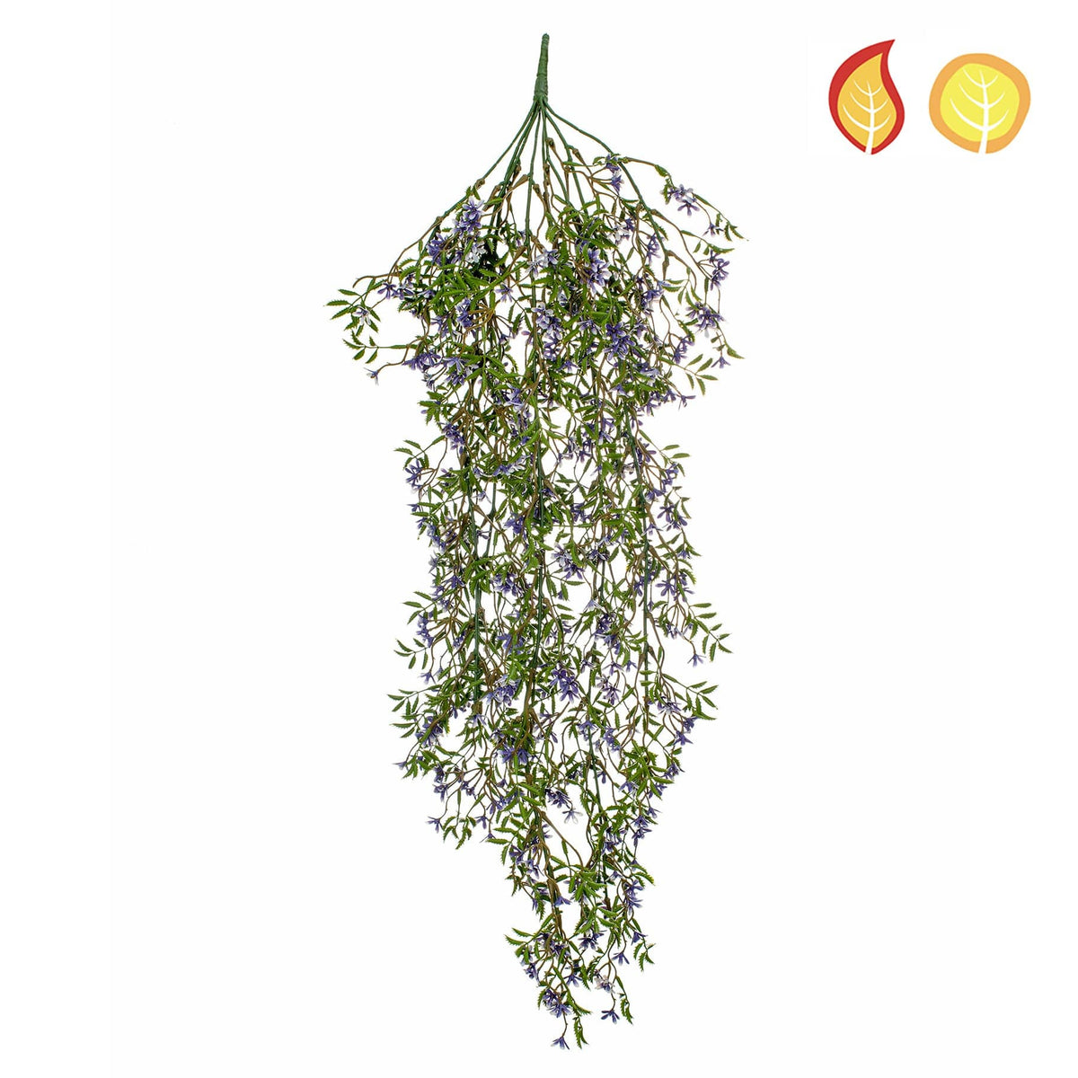 I & T Trail with Purple Flowers 90cm FR UV-S6.