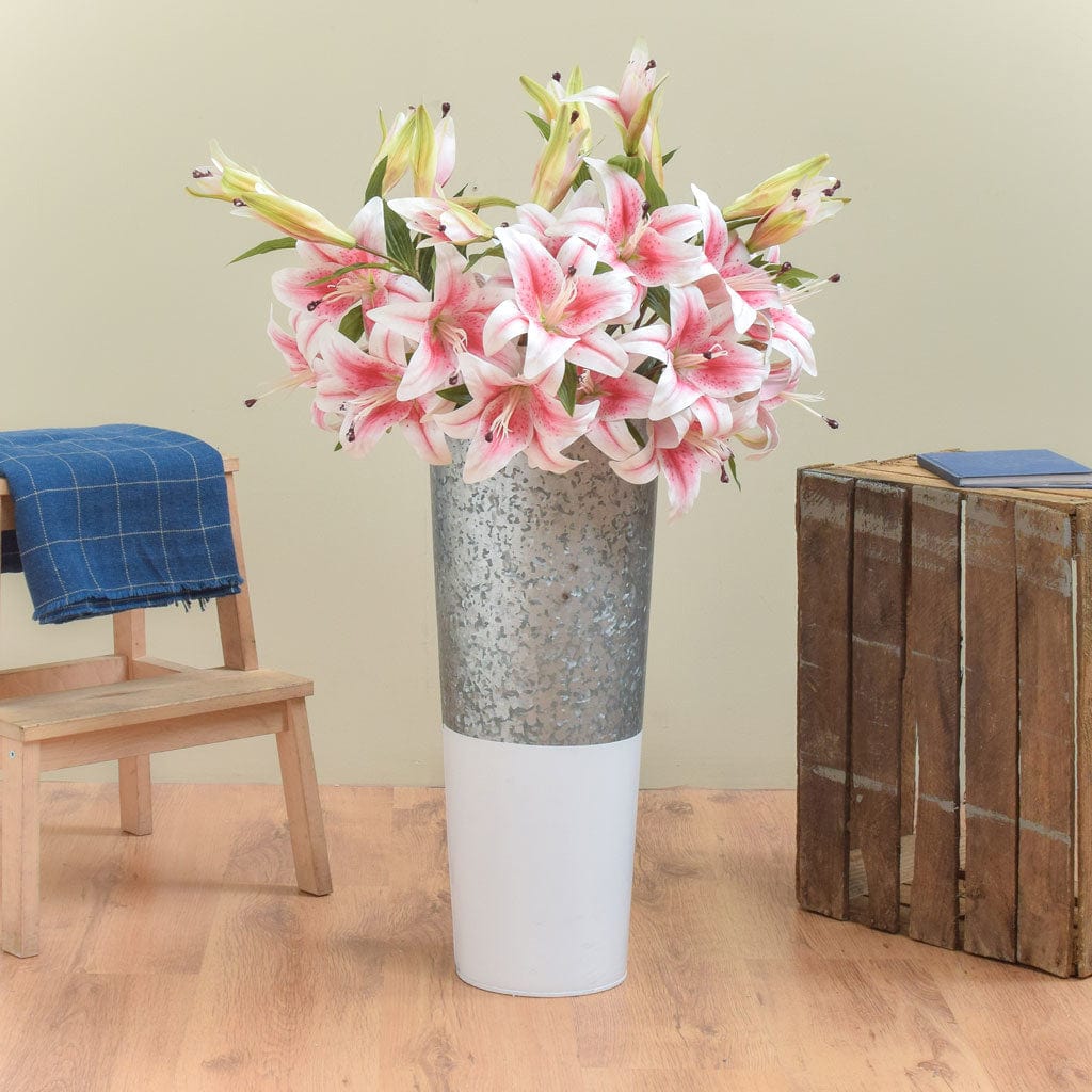 SF Lily Spray Pink XH 100cm.