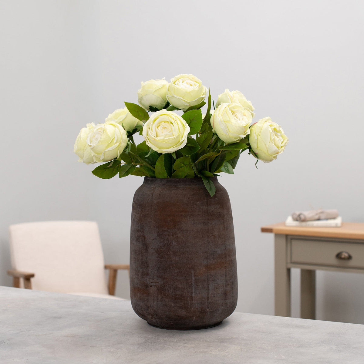 SF Rose White GB 63cm.