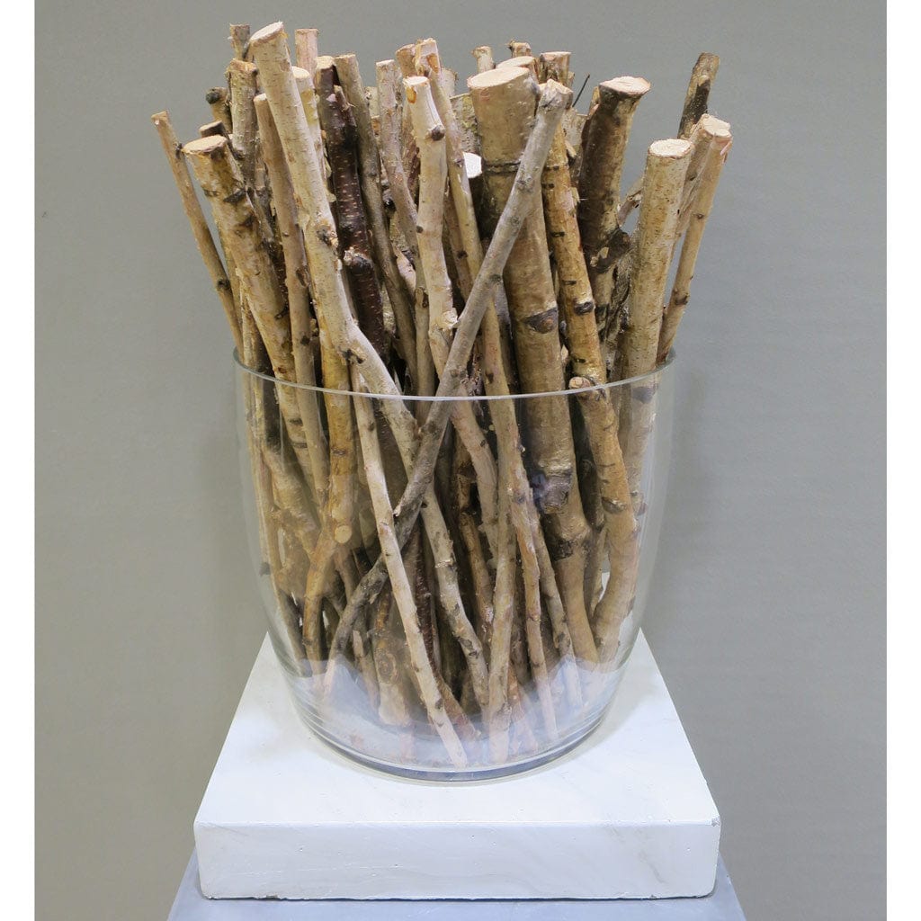 V-Pot Glass Vase w/Terra/Base 30x30x30cm.