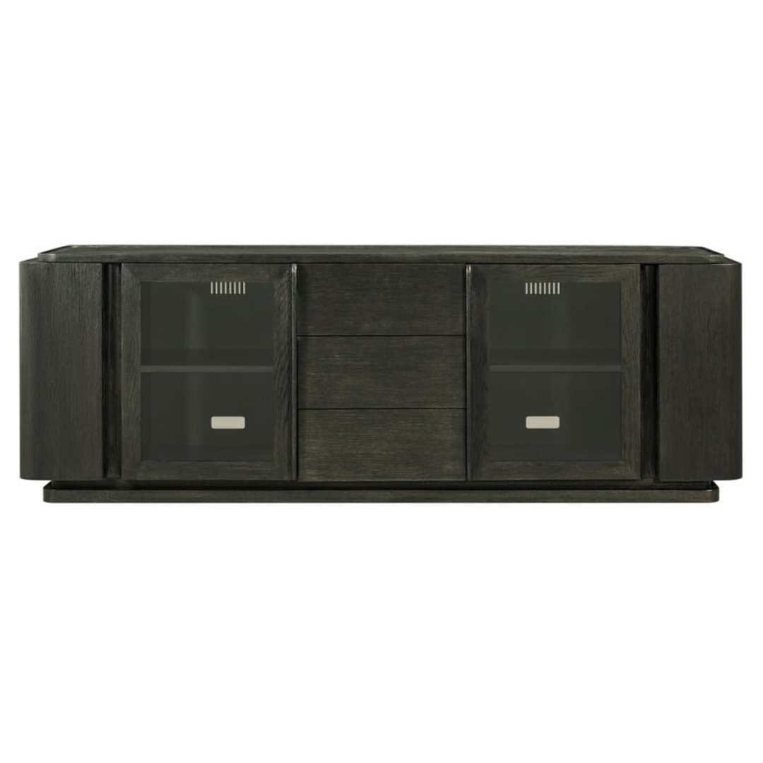 Repose Glass Door Media Console