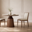 Twenty10 Designs Dining Lotus Dining Chair - Walnut / Stone House of Isabella UK