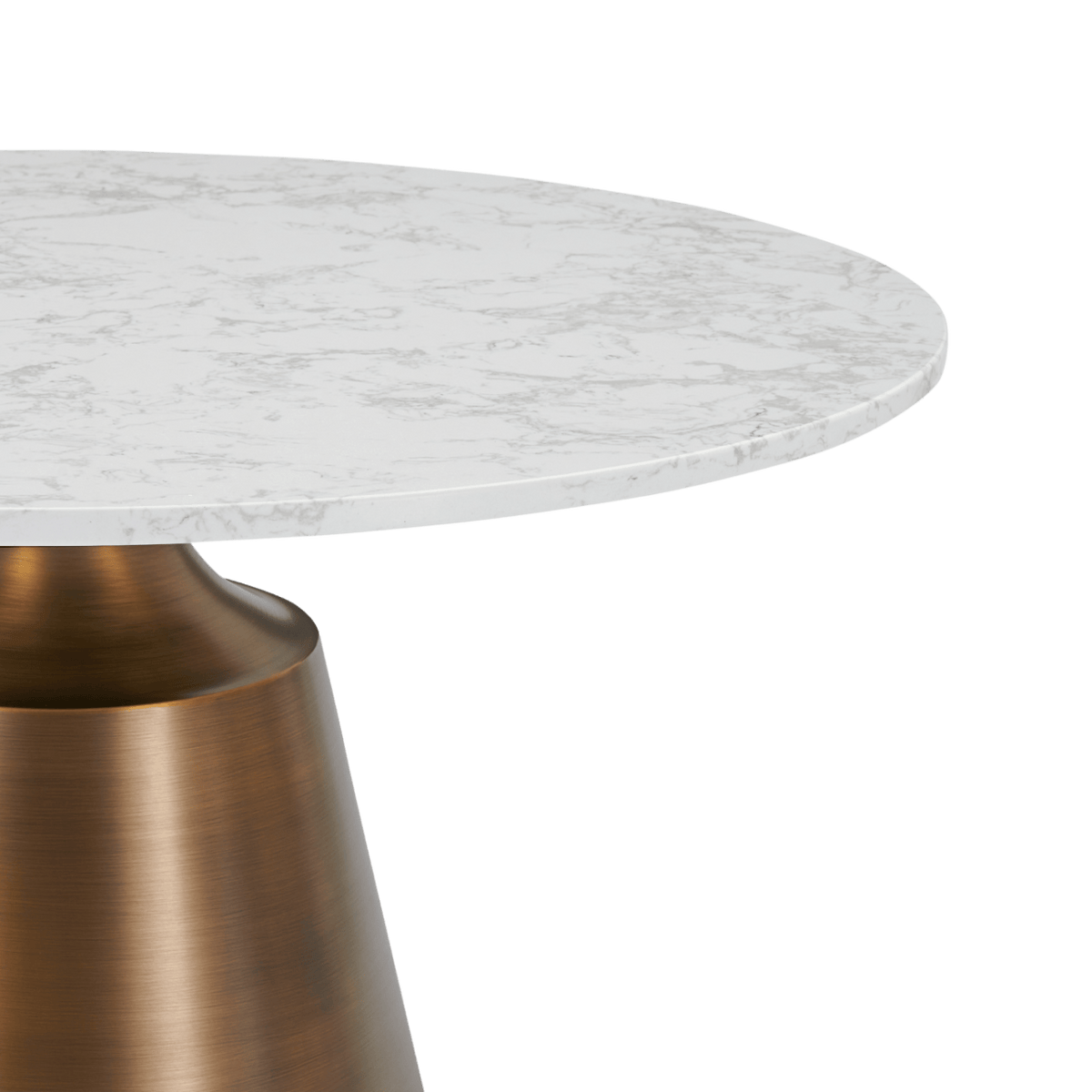 Twenty10 Designs Dining Olive Large Dining Table / 1200 x 1200 x 740 mm Olive Large Dining Table House of Isabella UK