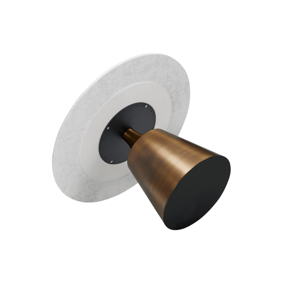 Twenty10 Designs Dining Olive Large Dining Table / 1200 x 1200 x 740 mm Olive Large Dining Table House of Isabella UK