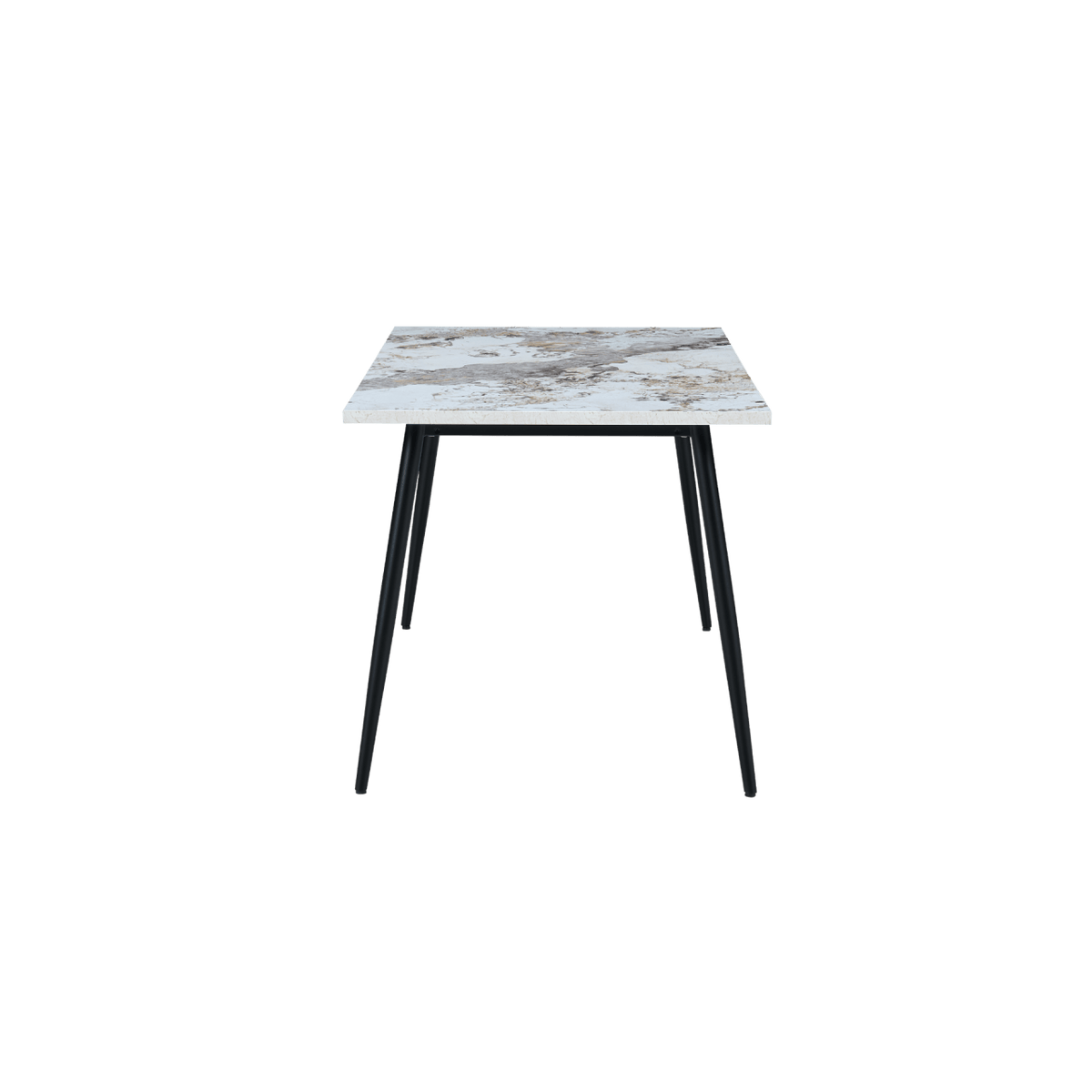 Twenty10 Designs Dining Pandora Marble Effect / 1400 x 800 x 750 mm Horizon Medium Rectangular Dining Table House of Isabella UK
