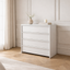 Twenty10 Designs Furniture Albion 4 Drawer Chest in Stone / 800 x 450 x 800 mm Albion Chest House of Isabella UK