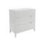 Twenty10 Designs Furniture White / 800 x 416 x 800 mm Orchid 3 Drawer Chest House of Isabella UK
