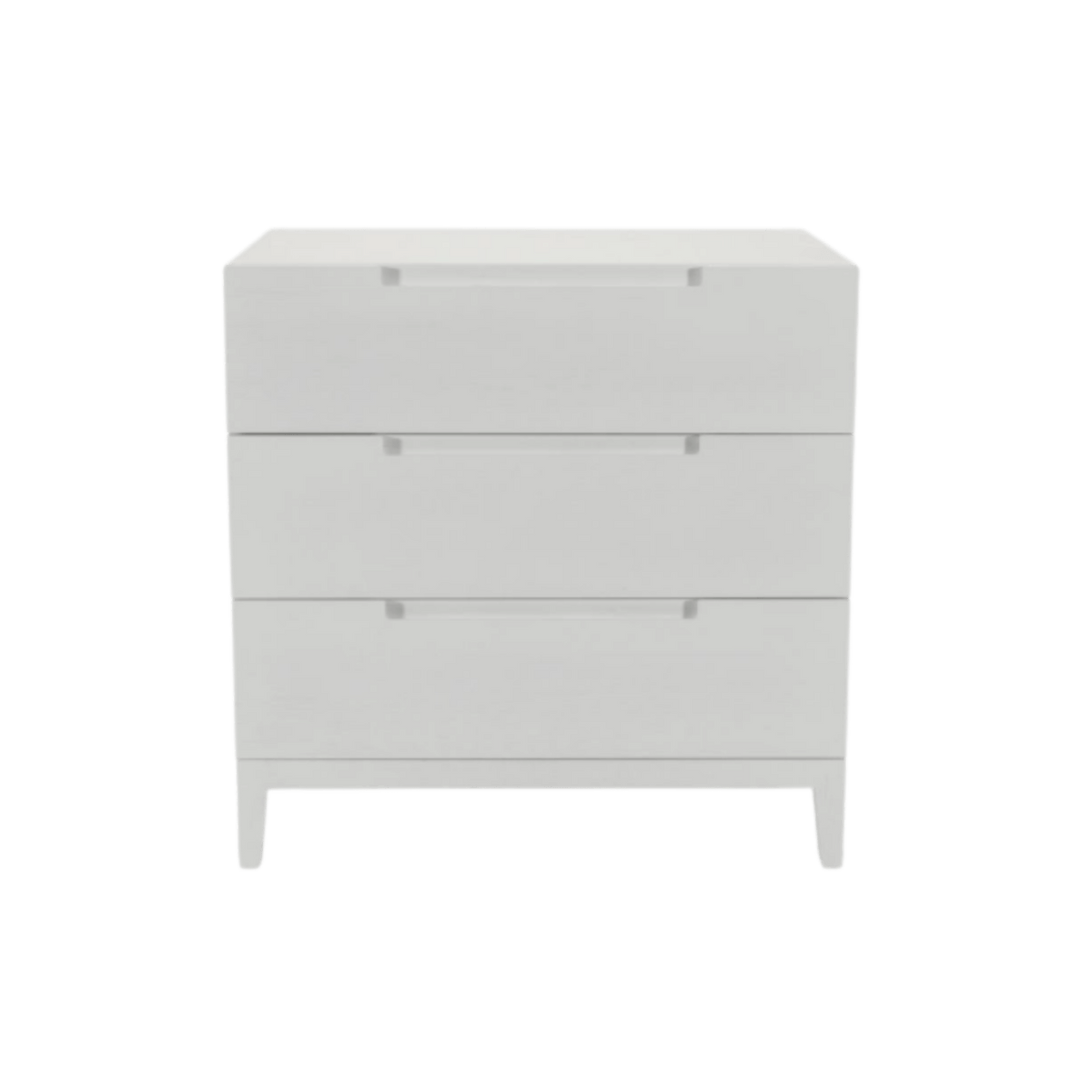 Twenty10 Designs Furniture White / 800 x 416 x 800 mm Orchid 3 Drawer Chest House of Isabella UK