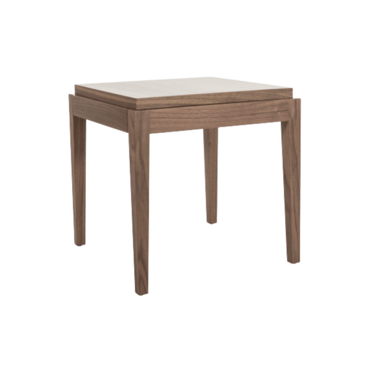 Twenty10 Designs Lighting Walnut / 500 x 500 x 500 mm Peony Lamp Table House of Isabella UK