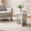 Twenty10 Designs Living Aura Side Table Pandora Marble Effect / 400 x 400 x 400 mm Aura Side Table House of Isabella UK