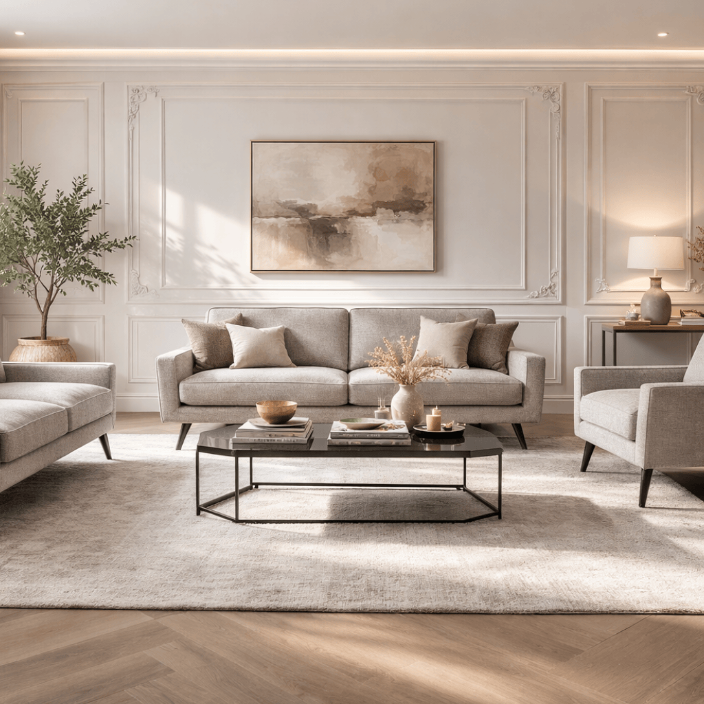 Twenty10 Designs Living Daffy 2.5 Seat Sofa - Mink Velvet House of Isabella UK