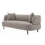 Twenty10 Designs Living Luma 3 Seat Sofa In Ascot Toffee Boucle / 2020 x 820 x 780/SH420 Luma 3 Seat Sofa House of Isabella UK