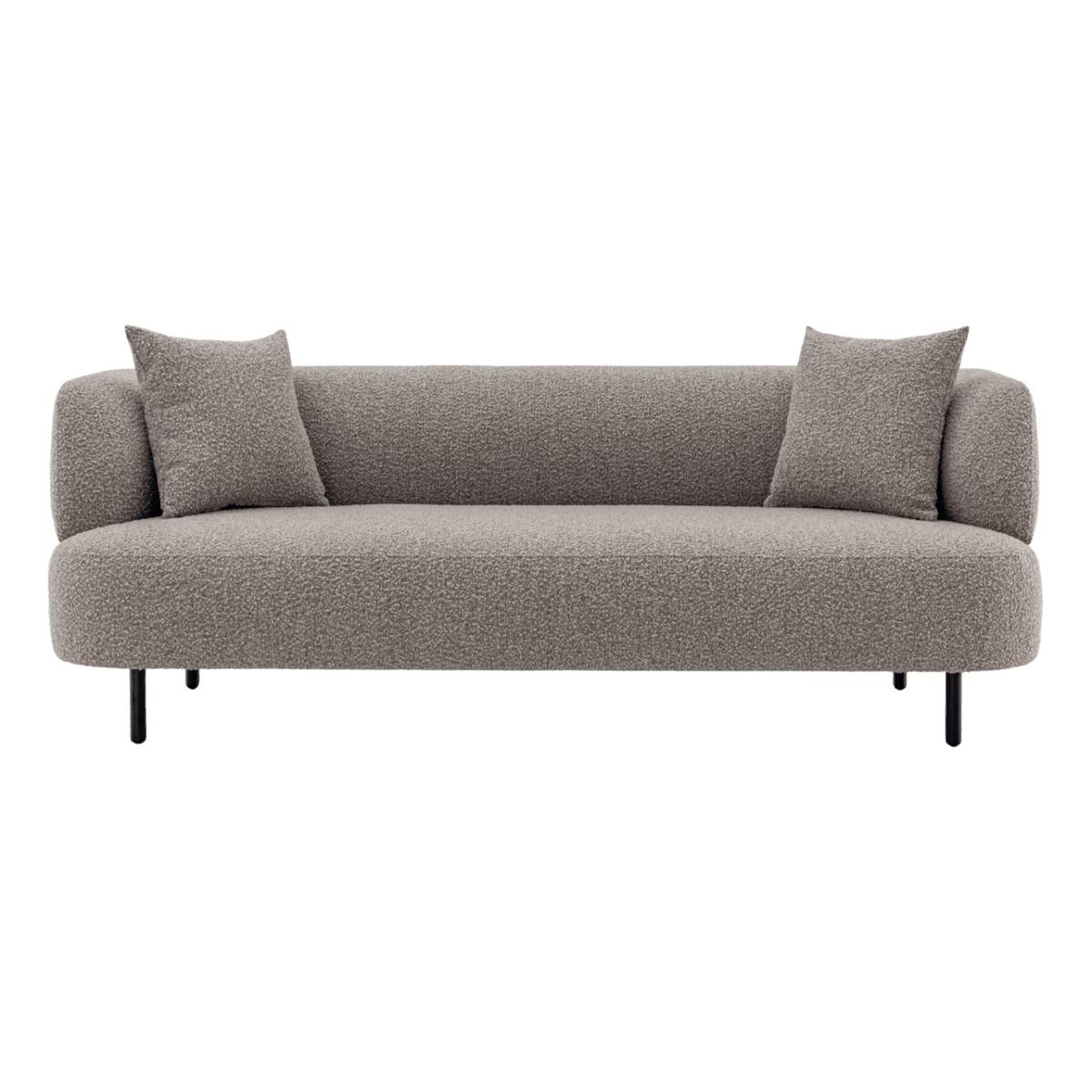 Twenty10 Designs Living Luma 3 Seat Sofa In Ascot Toffee Boucle / 2020 x 820 x 780/SH420 Luma 3 Seat Sofa House of Isabella UK