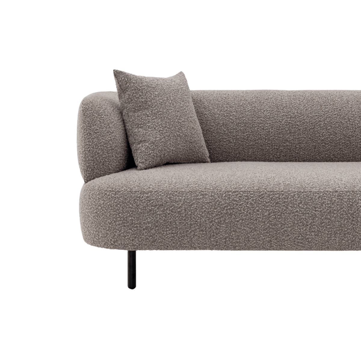 Twenty10 Designs Living Luma 3 Seat Sofa In Ascot Toffee Boucle / 2020 x 820 x 780/SH420 Luma 3 Seat Sofa House of Isabella UK