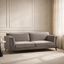 Twenty10 Designs Living Mickey 3seat Sofa- Grey Velvet House of Isabella UK