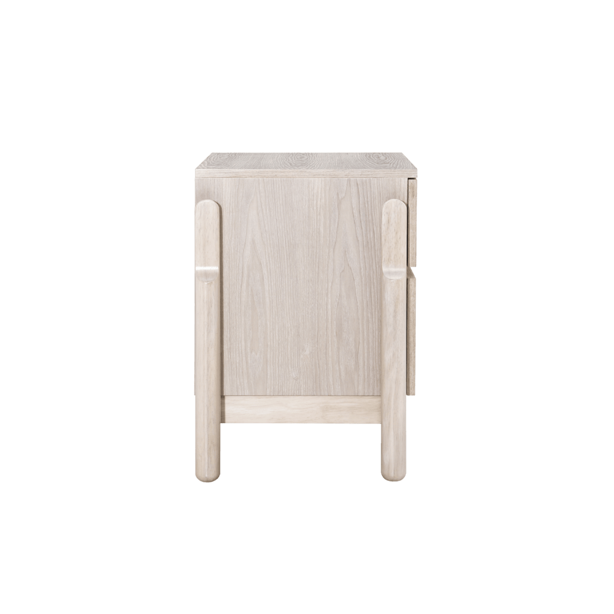 Twenty10 Designs Living Whisper Bedside in Washed Oak / 570 x 400 x 590 mm Whisper Bedside House of Isabella UK