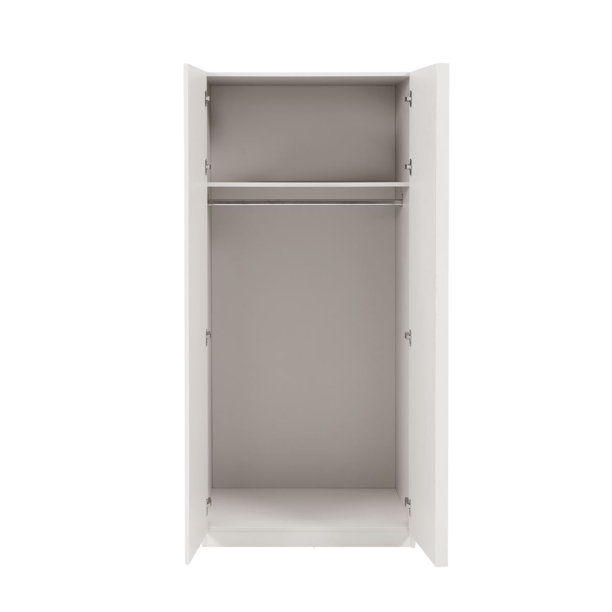 Twenty10 Designs Sleeping Albion 2 Door Wardrobe in Stone / 800 x 600 x 1800 mm Albion Wardrobe House of Isabella UK