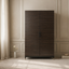 Twenty10 Designs Sleeping Bali 2 Door Wardrobe - Ebony House of Isabella UK