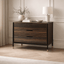 Twenty10 Designs Sleeping Bali 3 Drawer Chest - Ebony / Greige House of Isabella UK