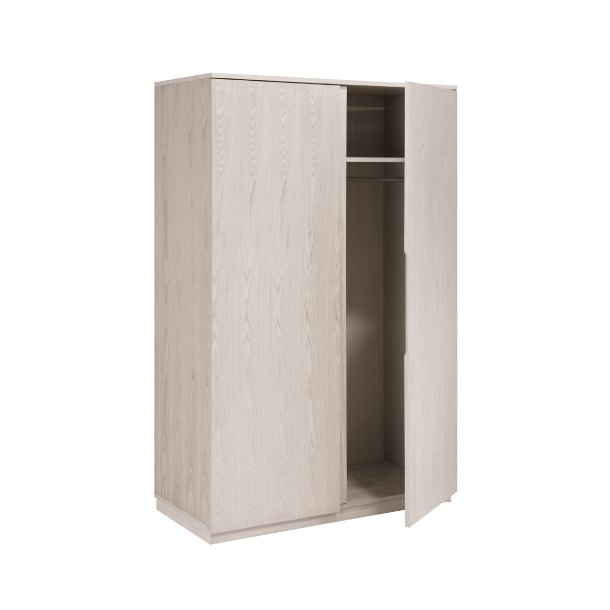 Twenty10 Designs Sleeping Whisper 2 Door Wardrobe in Washed Oak / 1200 x 600 x 1850 mm Whisper Wardrobe House of Isabella UK