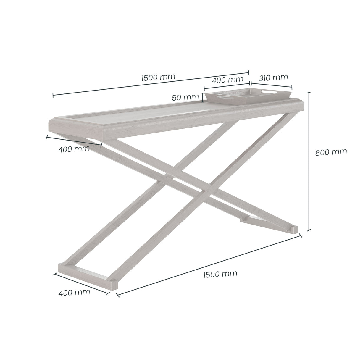Bentley Console Table | Oak