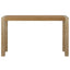 Bentley Grasscloth Console Table