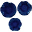 Uttermost Accessories Abella Ceramic Wall-Mounted Bowls in Blue - Set of 3 House of Isabella UK