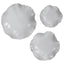 Uttermost Accessories Abella Ceramic Wall-Mounted Bowls in White - Set of 3 House of Isabella UK