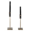 Uttermost Accessories Abstract Flame Sculptures in Black - Set of 2 House of Isabella UK