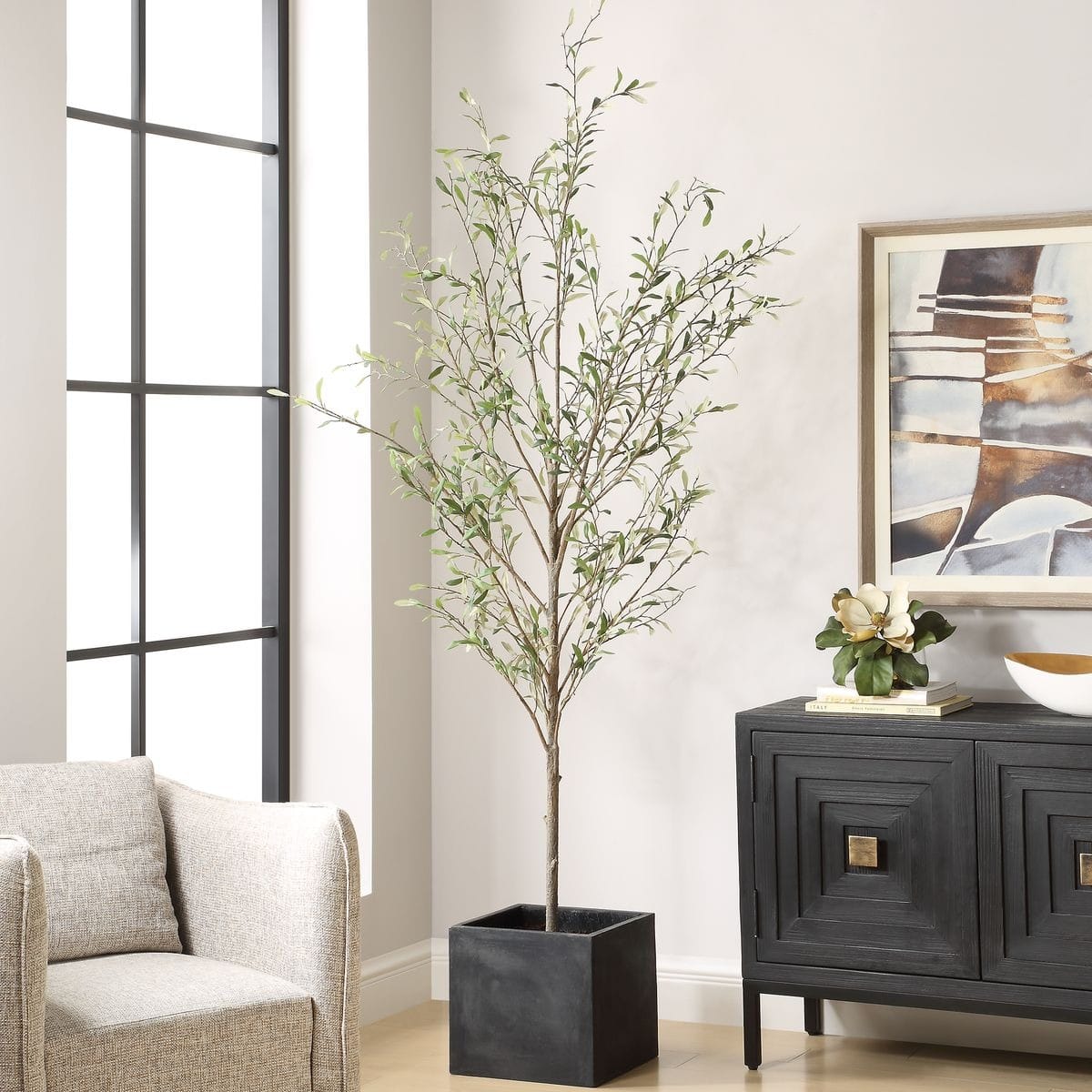 Uttermost Accessories Abundance Potted Olive Tree House of Isabella UK