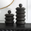 Uttermost Accessories Accordion Black Wood Containers, Set of 2 House of Isabella UK
