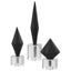 Uttermost Accessories Alize Black Sculptures,, S/3 House of Isabella UK